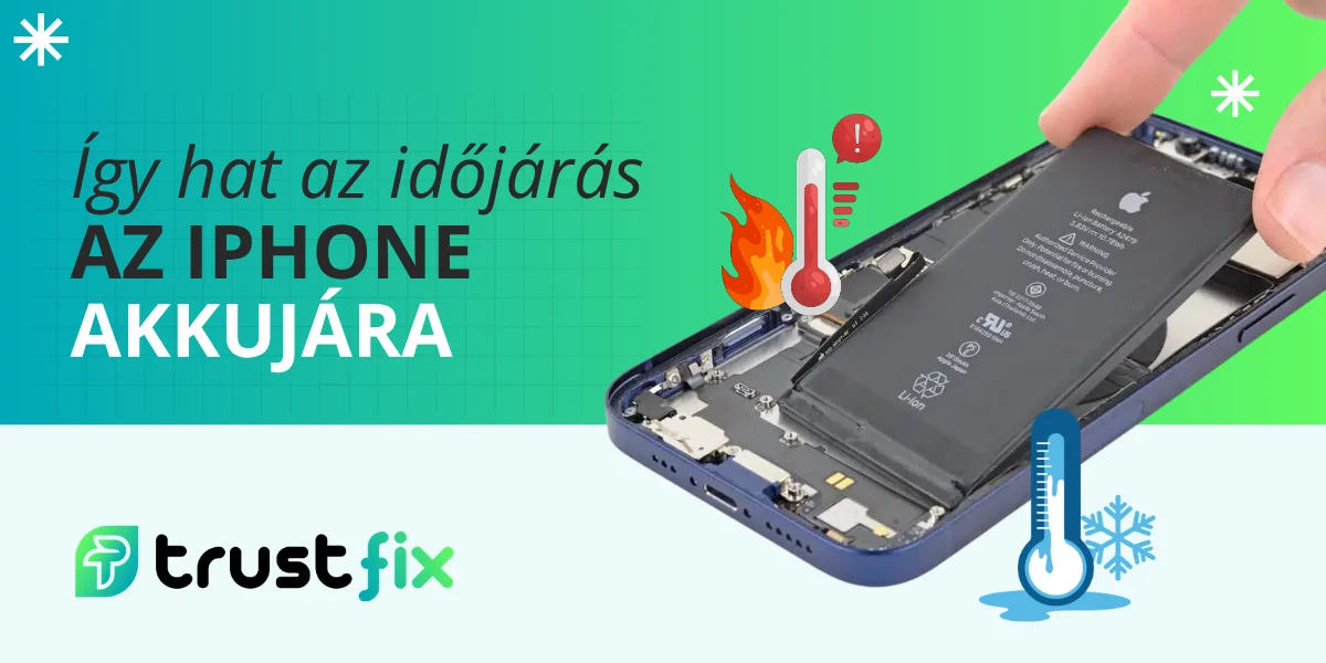 Így hat az időjárás az iPhone akkumulátorára